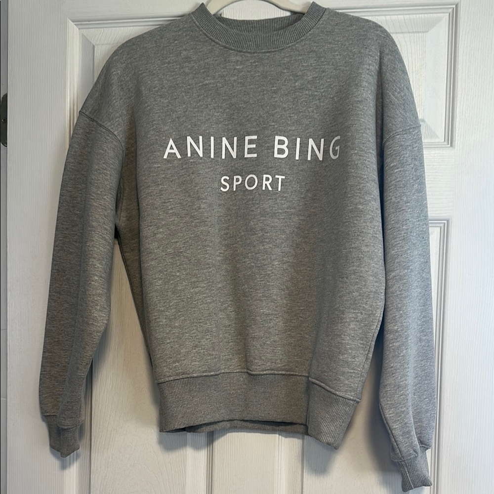 Anine Bing Sport Gray Women's Sweater